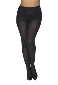 Collant Opaque 50D sur-mesure Morphologie - Noir
