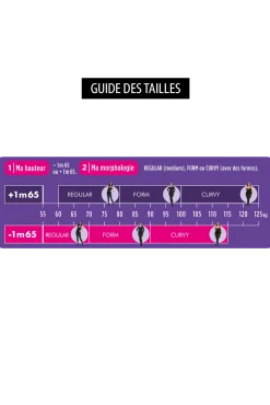 Collant Opaque 60D sur-mesure Morphologie - Noir