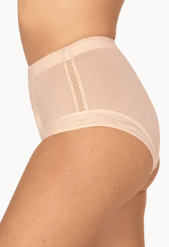 Culotte Haute Body Galbe Elégance - Nude / nacre