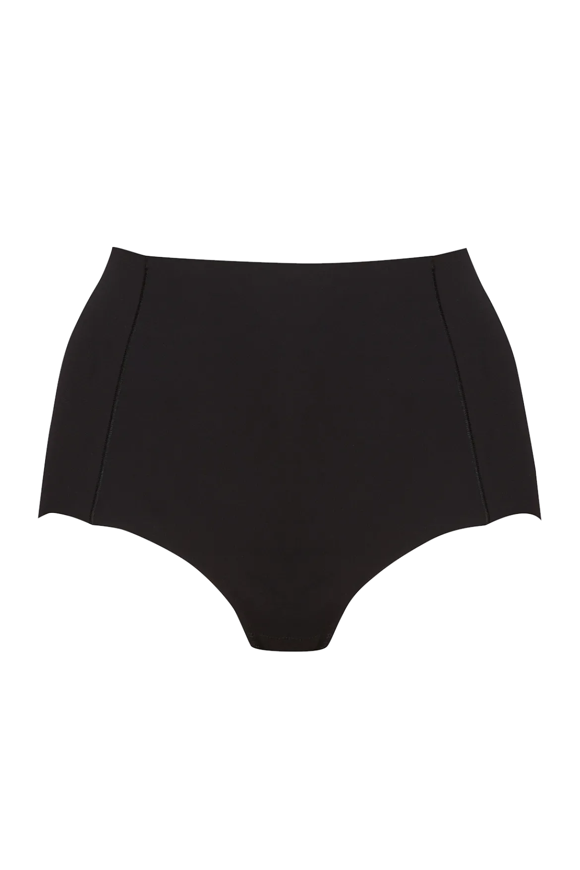 Culotte Haute Microfibre Invisi Galbe - Noir