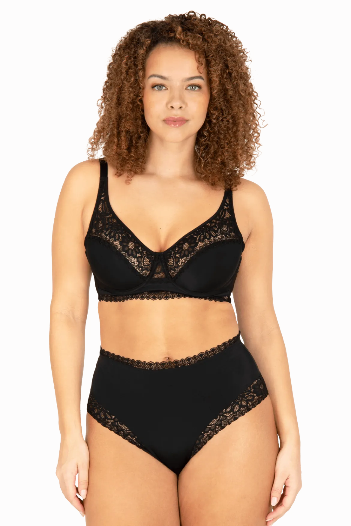 Culotte haute Well Allure L'Elégante - Noir