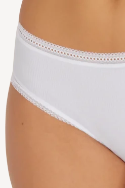 Duo Confort Modal Lot de 2 Slips - Blanc