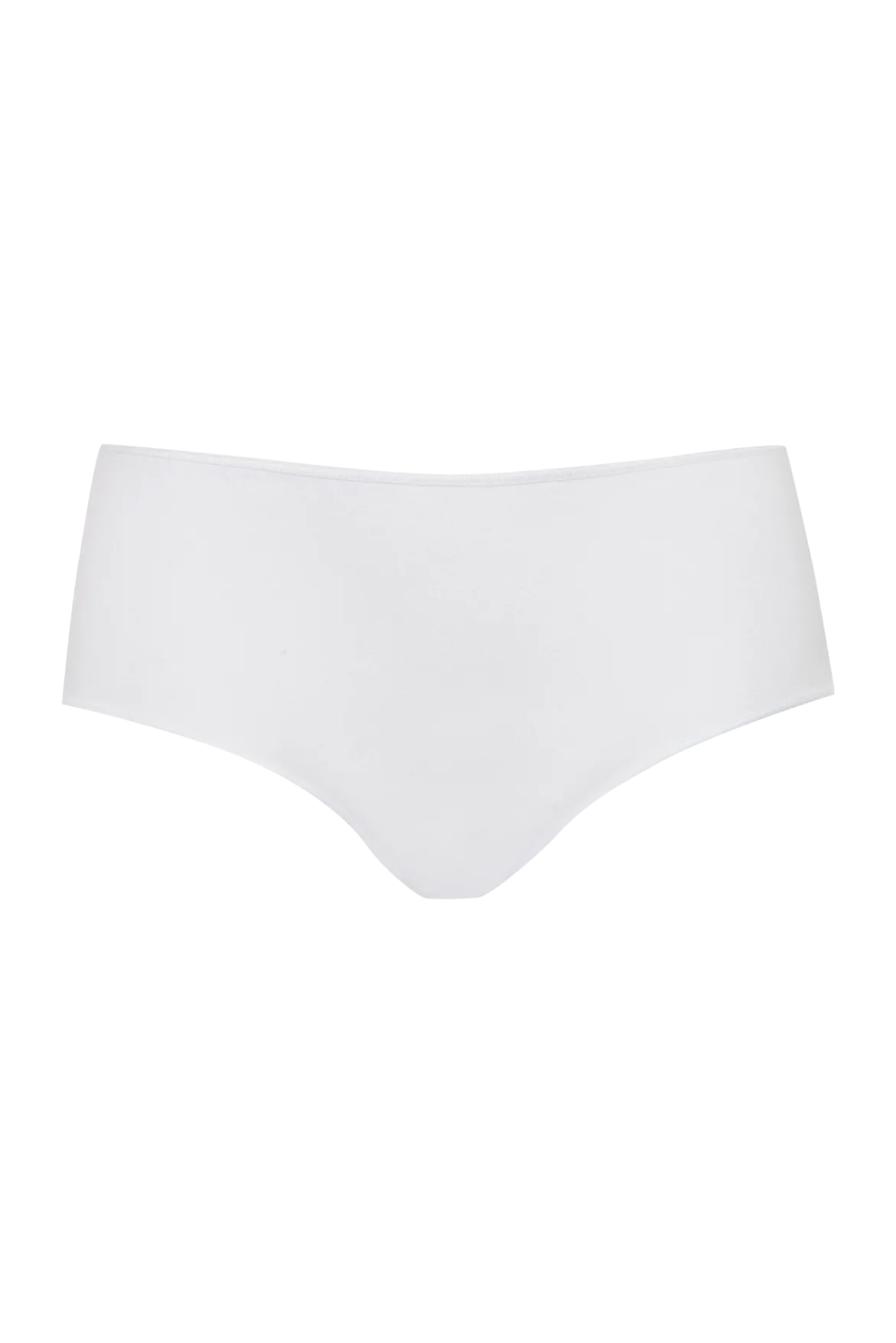 Lot de 3 Shortys en coton bio Intimement Bio - Blanc / bleu / poudre