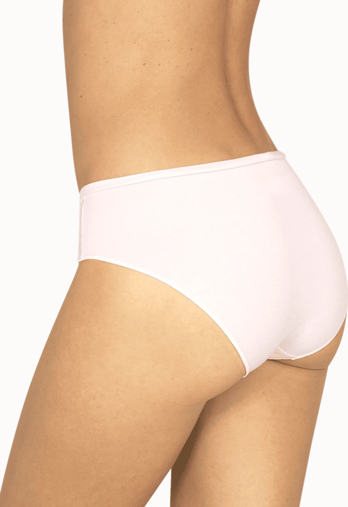 Lot de 2 slips en coton bio Intimement Bio - Poudre