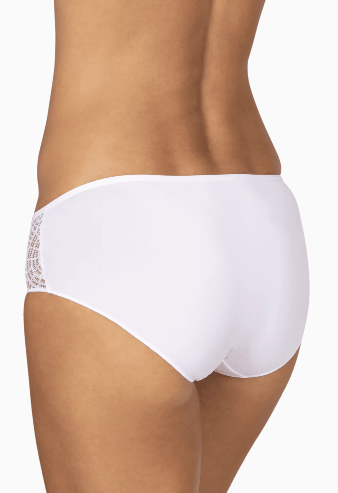 Lot de 3 Slips - Trio Dentelle Micro - Blanc