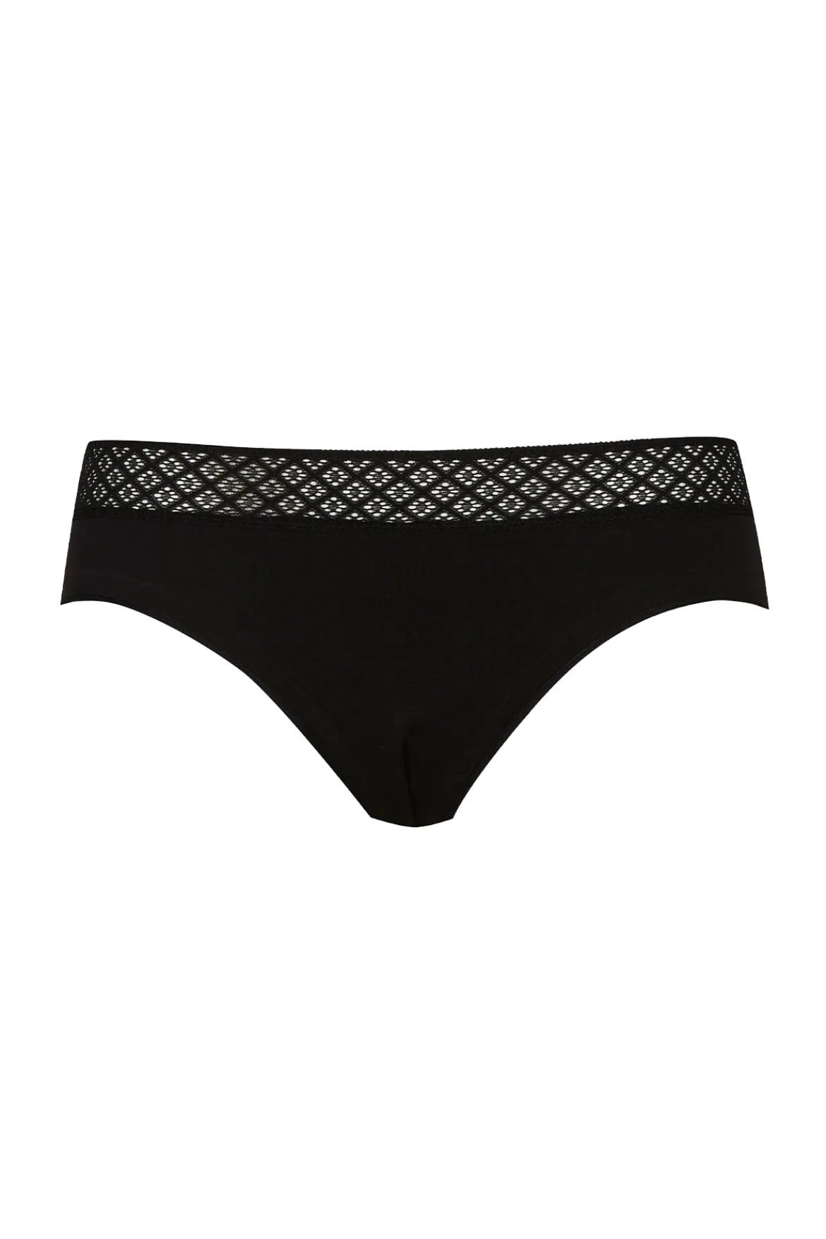 Lot de 3 Slips - Trio Douceur Graphique - Noir