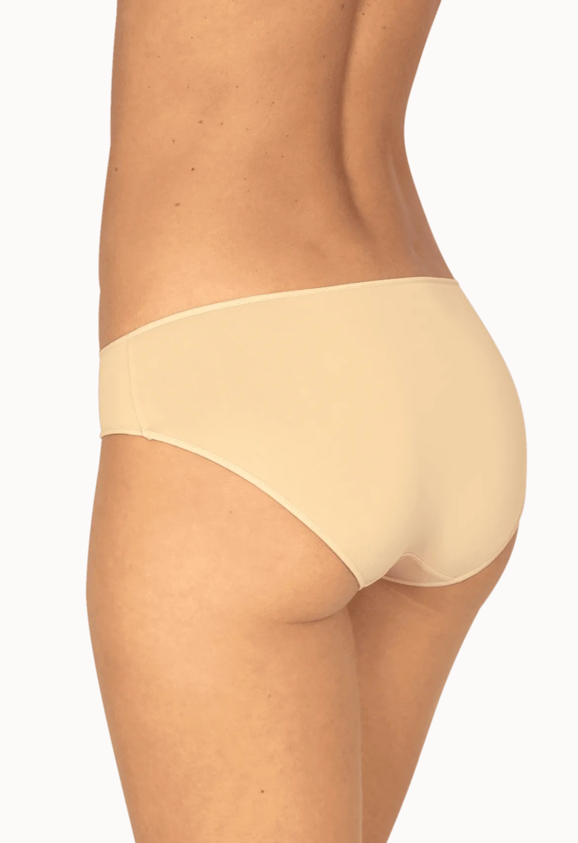Lot de 3 Slips - Trio fantaisie micro - Nude / noir / imprimé