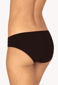 Lot de 3 Slips - Trio Imprimé Floral - Imprimé noir