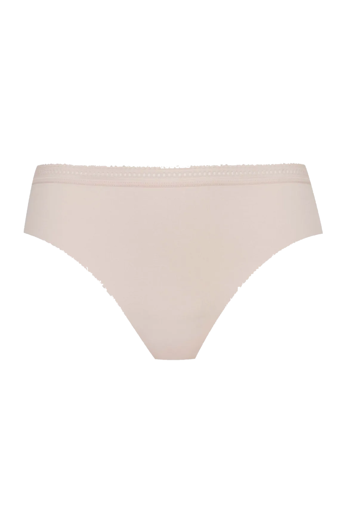 Lot de 3 Slips - Trio Invisible Modal - Rouge ardent / poudre / noir