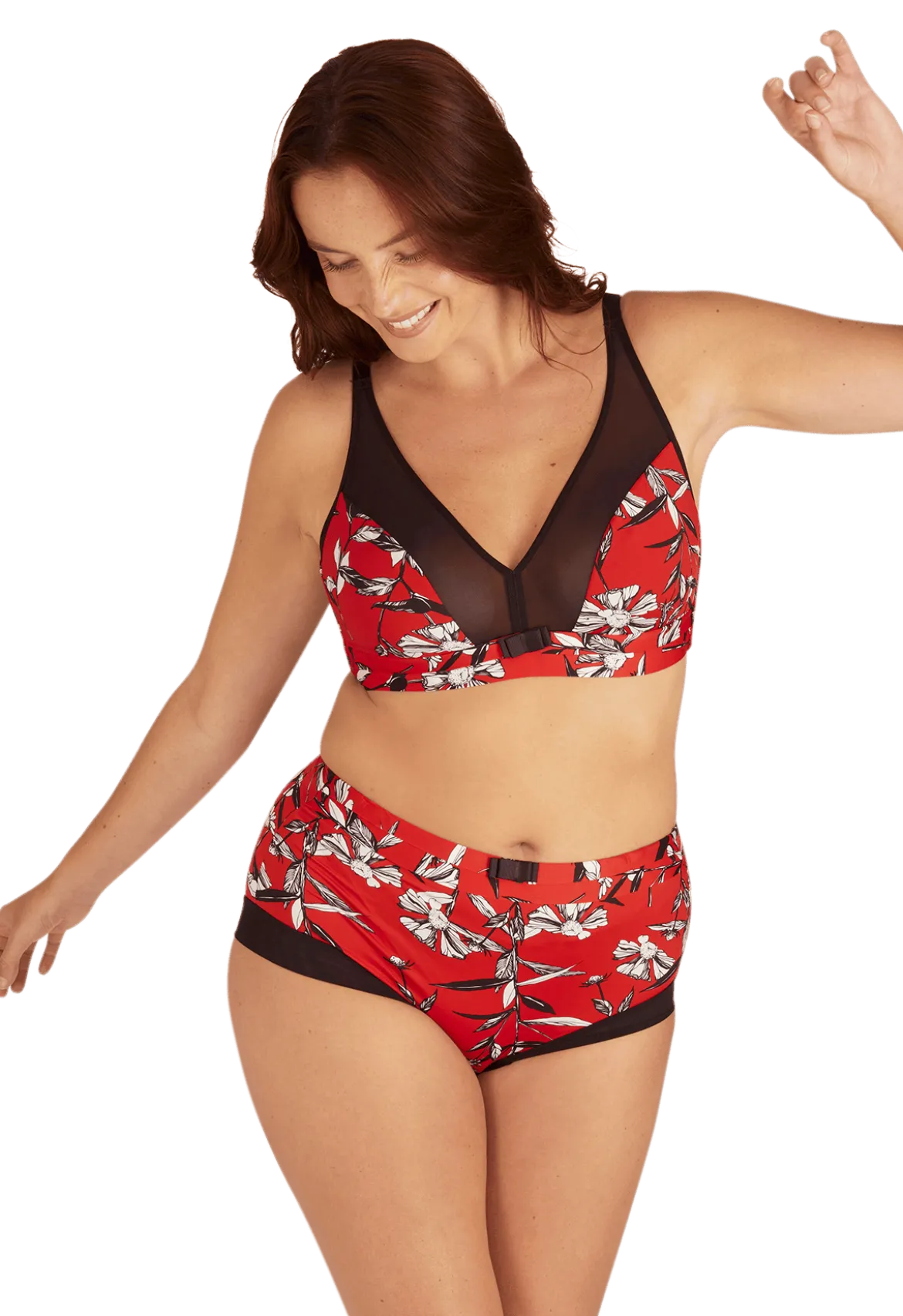 Shorty taille haute Tulle Design - Kimono
