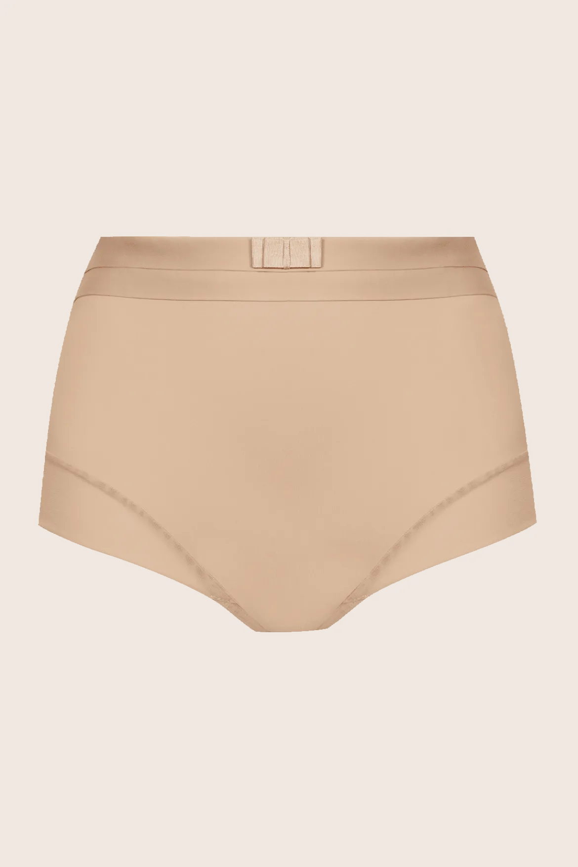 Shorty taille haute Tulle Design - Nude
