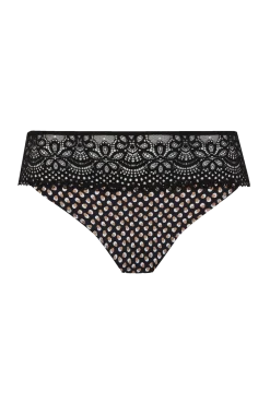 Slip brésilien dentelle et microfibre L'irrésistible - Bulles