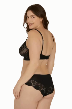 Slip brésilien Harmonie - Noir