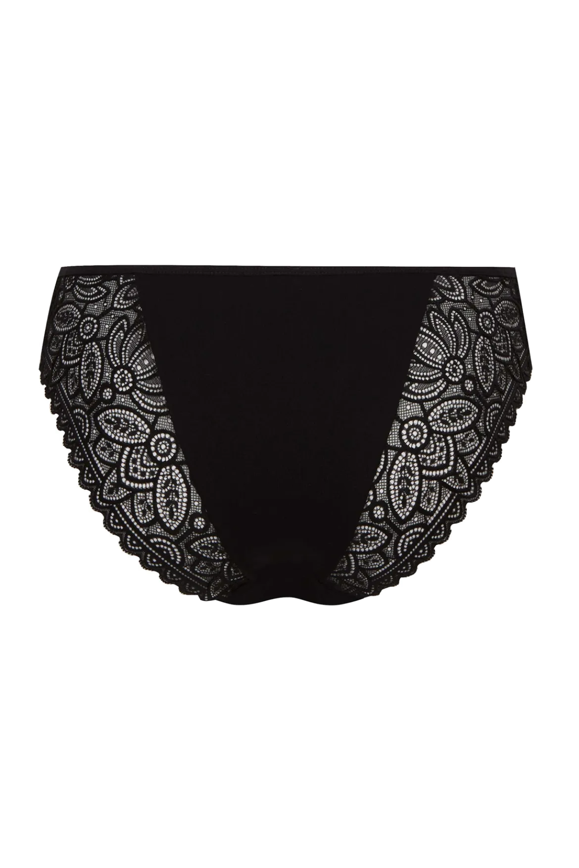 Slip Brésilien Modal Sensuel - Noir