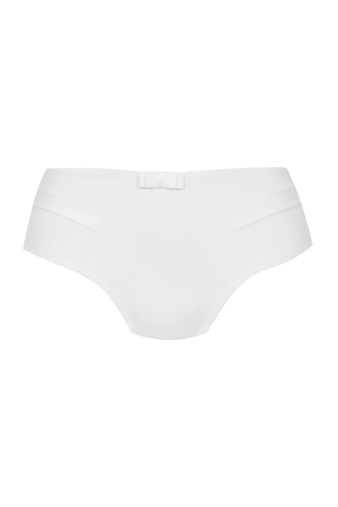Slip brésilien Tulle Design - Blanc
