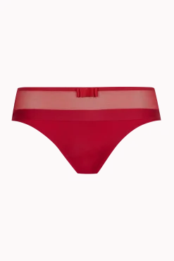 Slip Tulle Design - Rouge ardent