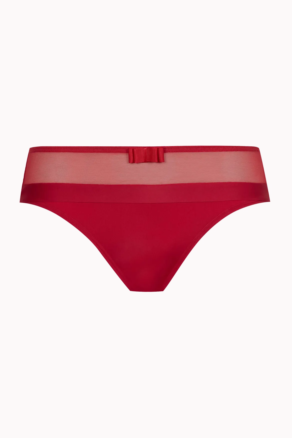 Slip Tulle Design - Rouge ardent
