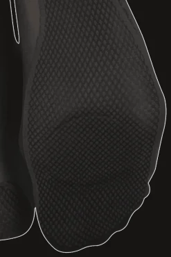 Socquettes Transparentes Bien-Etre des Pieds 19D Well Infini Confort - Noir