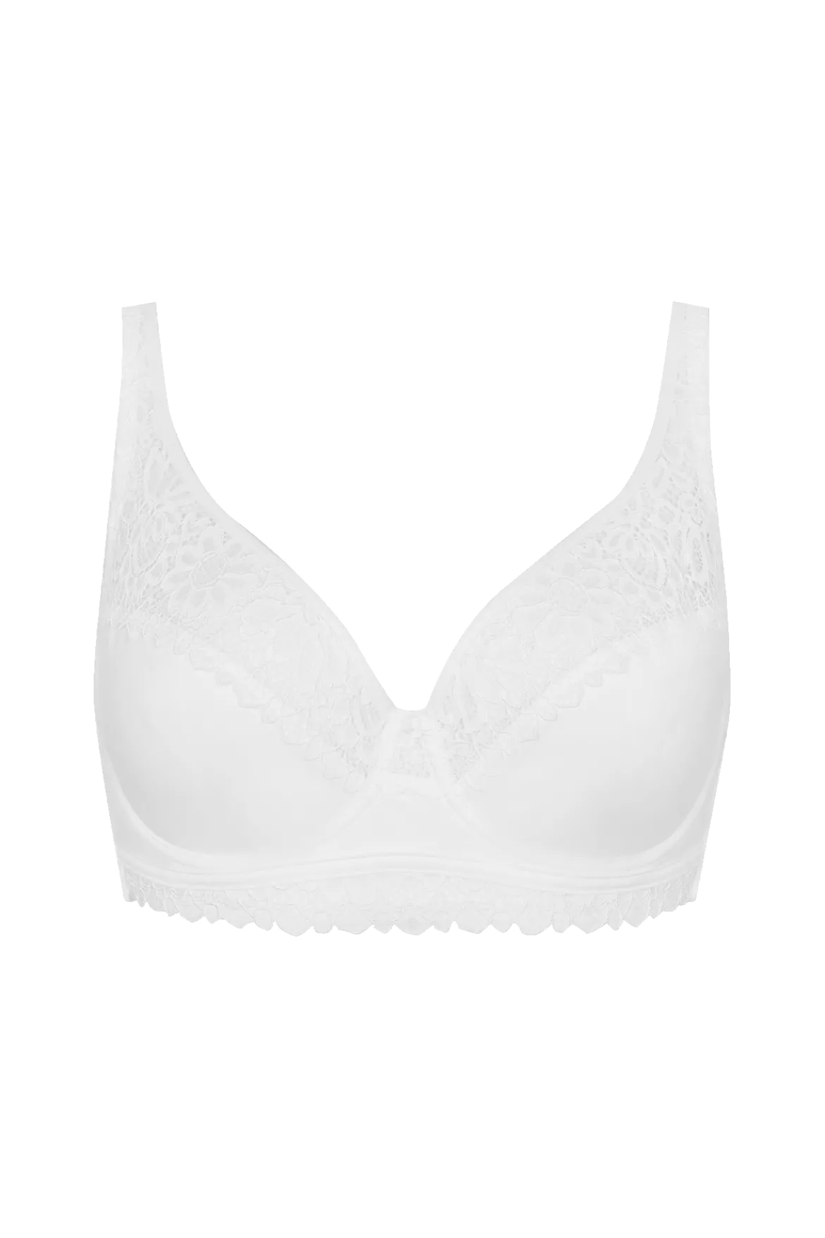 Soutien-gorge à armatures dentelle Well Allure L'Elégante - Blanc