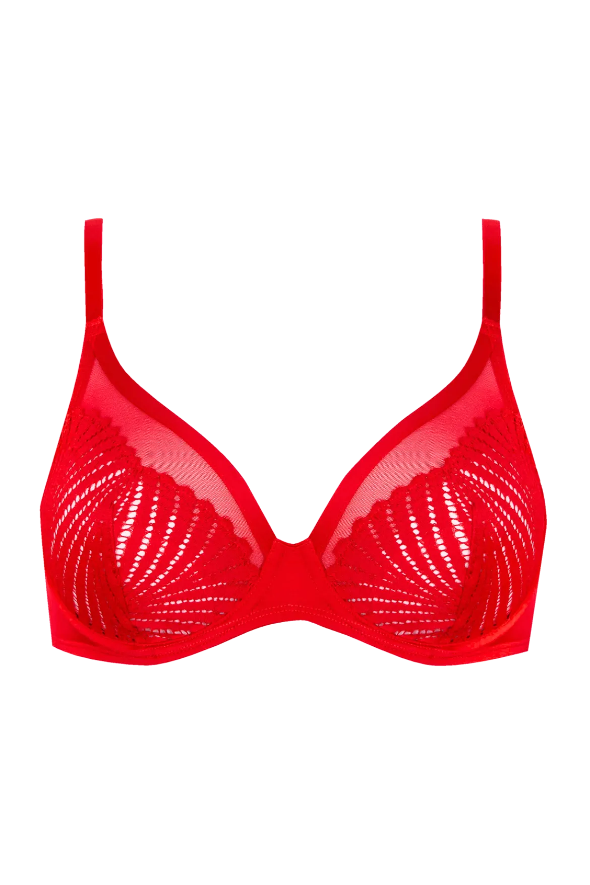 Soutien-gorge à armatures Muse - Rouge ardent