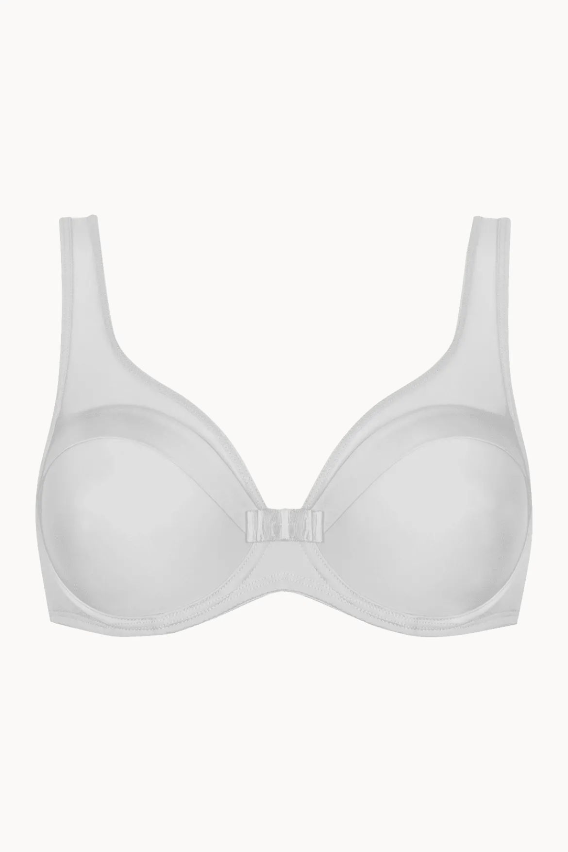 Soutien-gorge à armatures Tulle Design - Blanc
