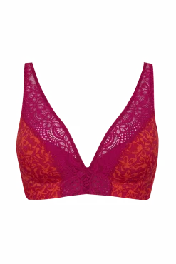 Soutien-gorge coques en dentelle et microfibre L'irrésistible - Tiaré