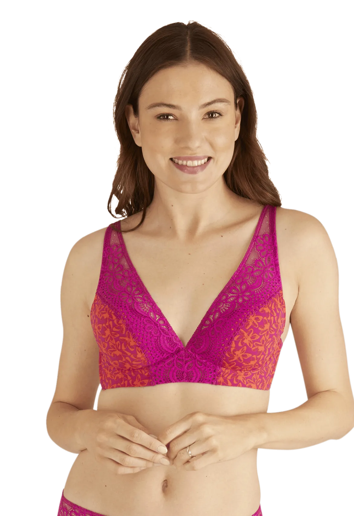 Soutien-gorge coques en dentelle et microfibre L'irrésistible - Tiaré
