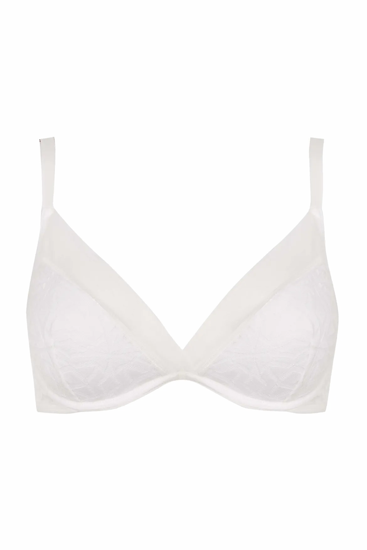 Soutien-gorge à coques Equinoxe - Blanc naturel
