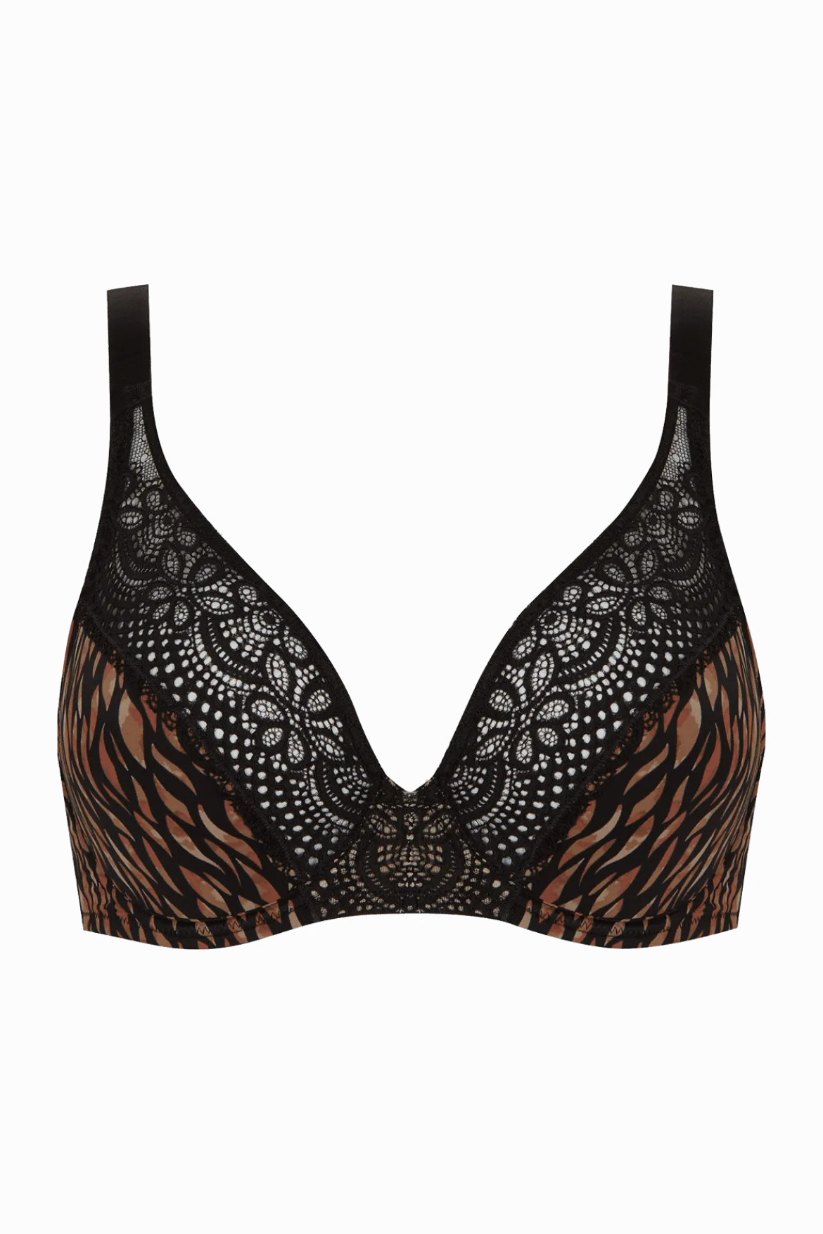 Soutien-gorge foulard à armatures L'irrésistible - Fauve