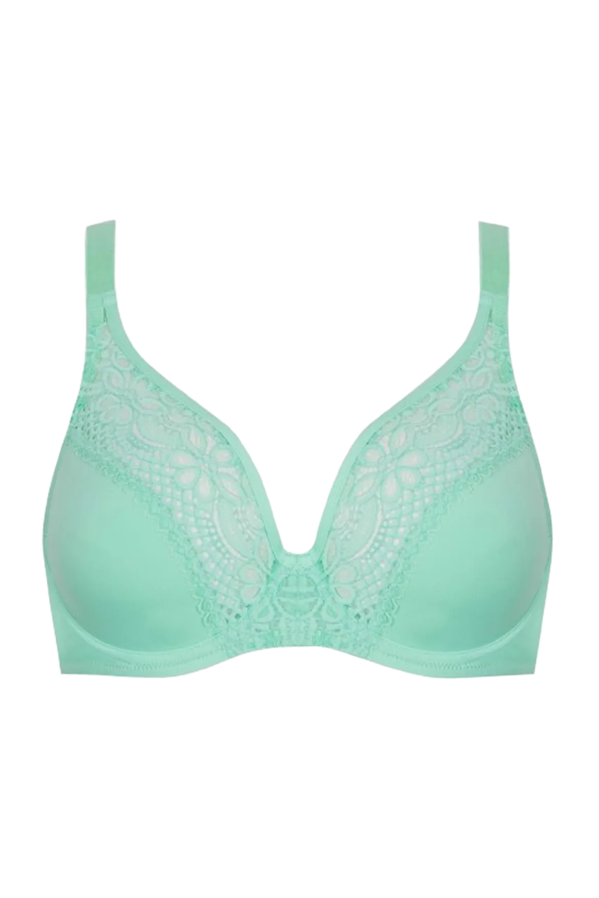 Soutien-gorge foulard à armatures L'irrésistible - Vert amande