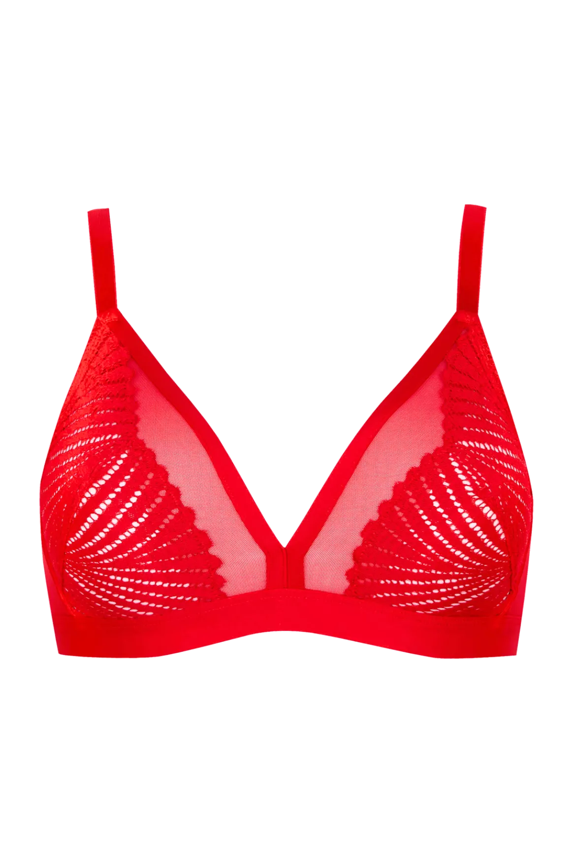Soutien-gorge sans armatures Muse - Rouge ardent