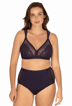 Soutien-gorge sans armatures Well Allure L'Original - Bleu nuit