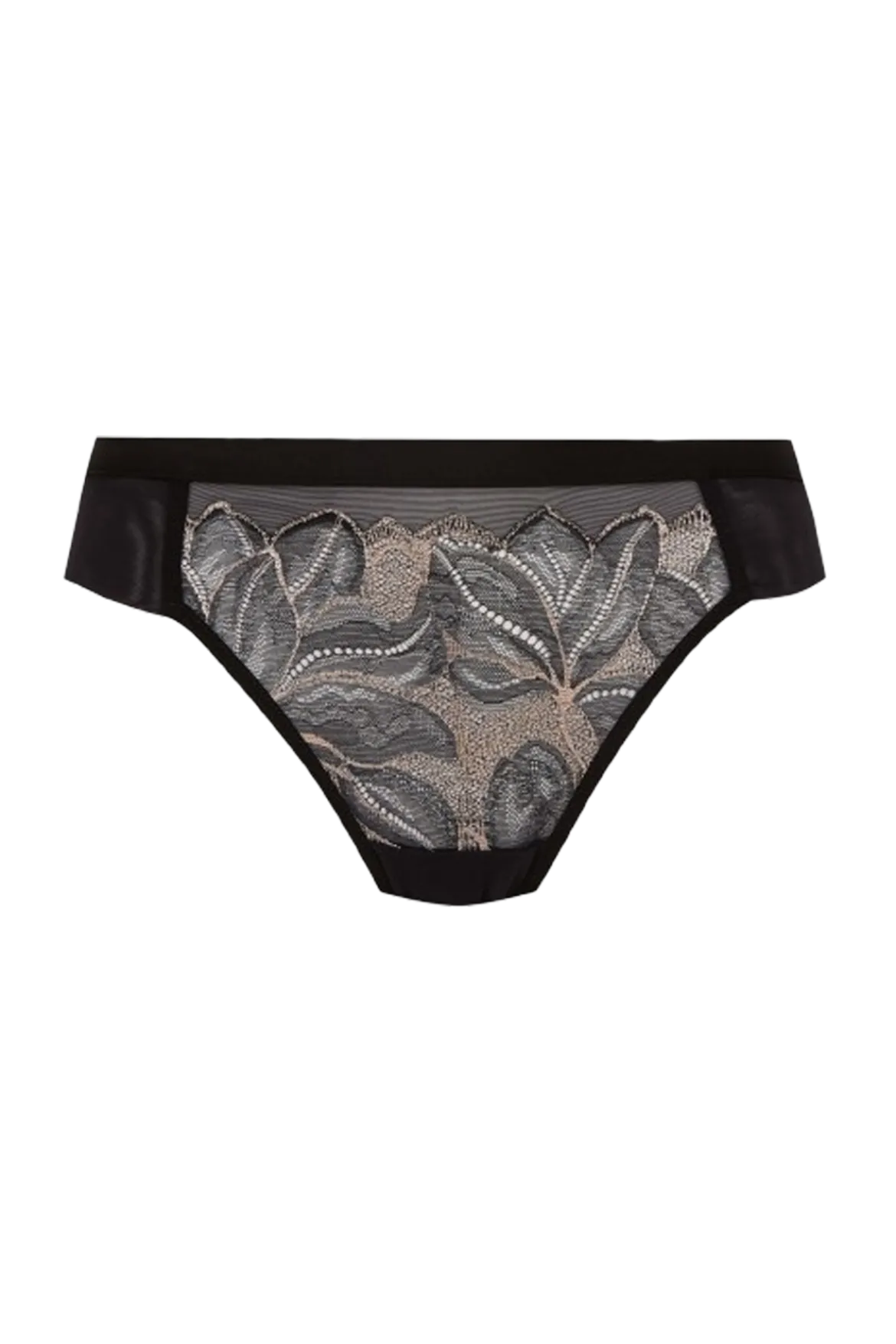 Tanga Nymphéas - Noir